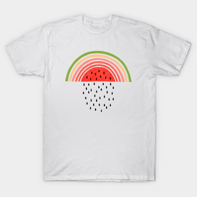 Rainbow Watermelon T-Shirt by Anda